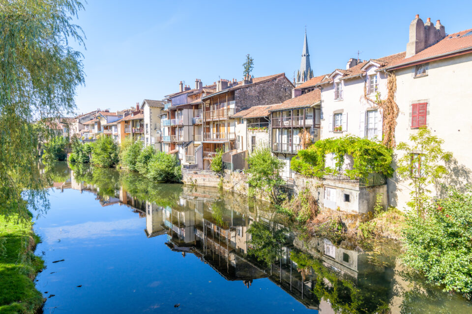 Aurillac bords de la Jordanne