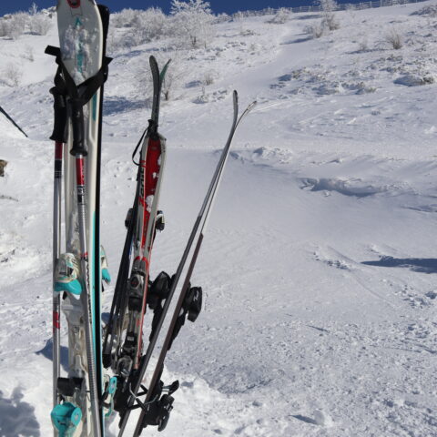 Le Lioran en hiver, ski