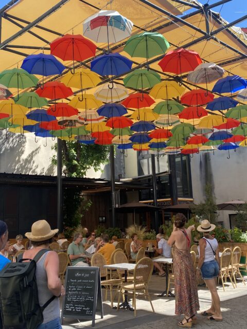 Terrasse café restaurant Aurillac