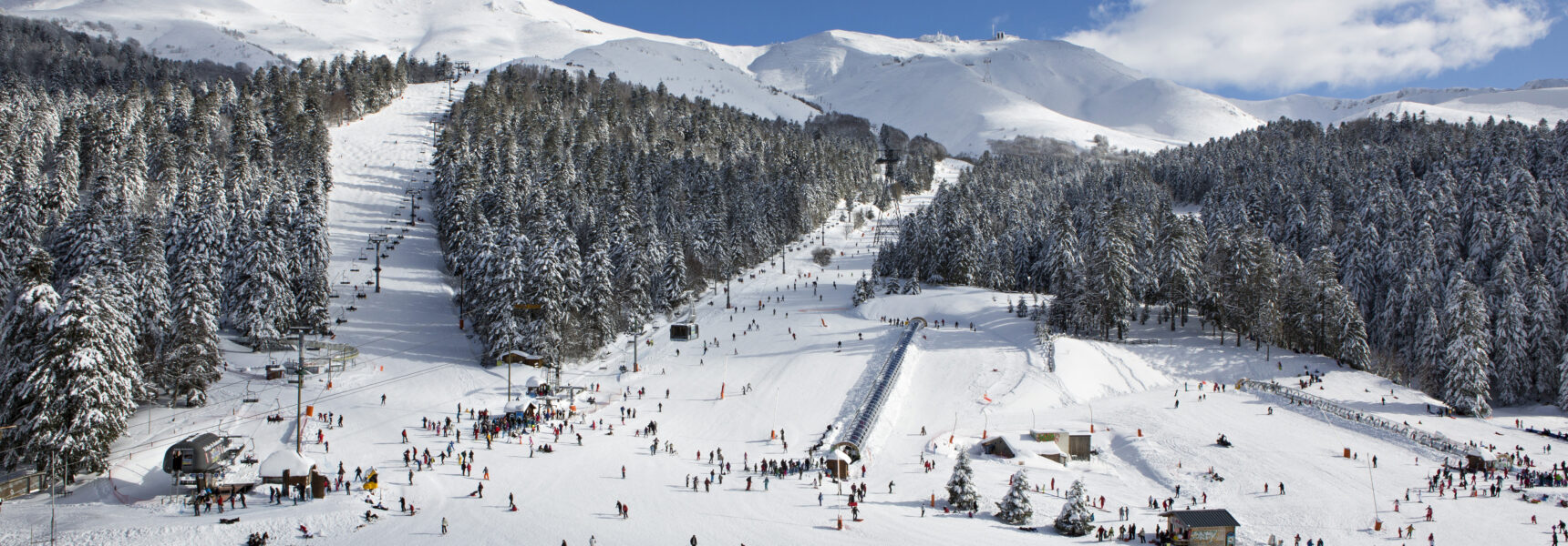 Station du Lioran en hiver