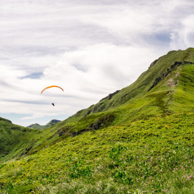 Parapente au Puy Mary