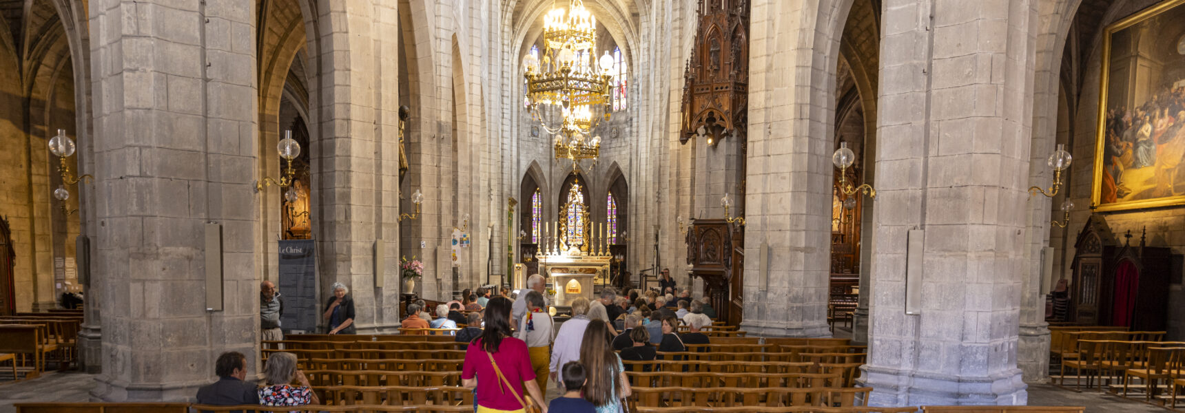 Saint-Flour Cathédrale intérieur