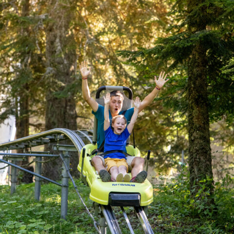 Station du Lioran en été : luge d'été