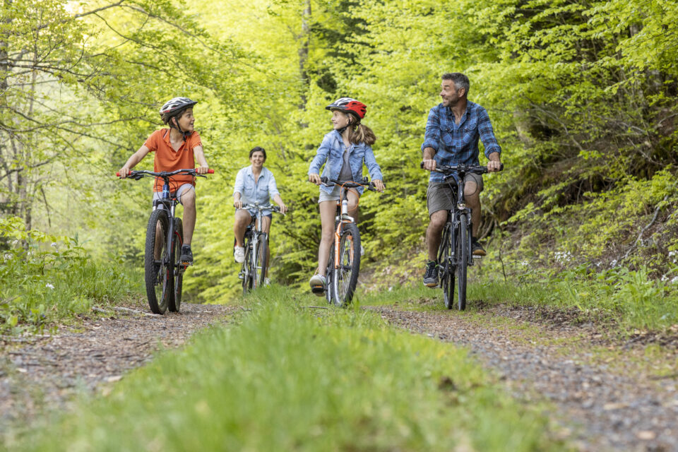 vélo en famille