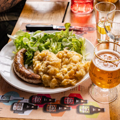 Cuisine auvergnate - Truffade Auberge du Col de Légal