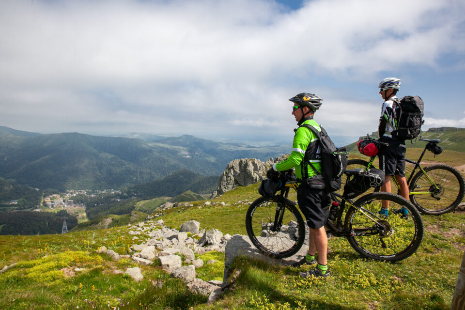 GTMC VTT : tronçon Le Plomb du Cantal