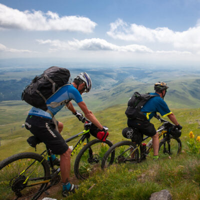 GTMC VTT : tronçon Le Plomb du Cantal