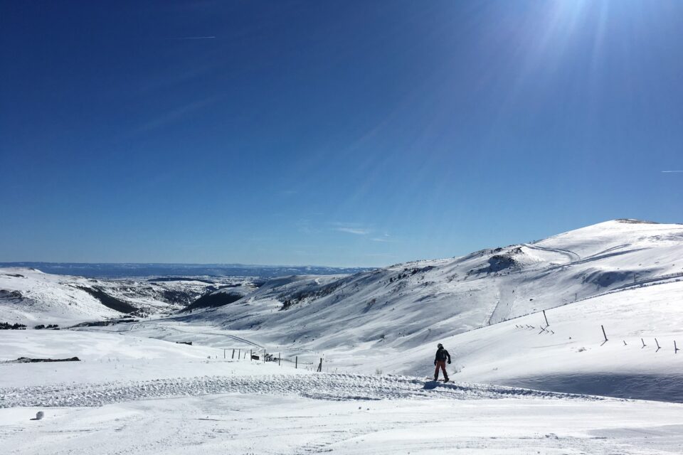 Station Le Lioran en hiver