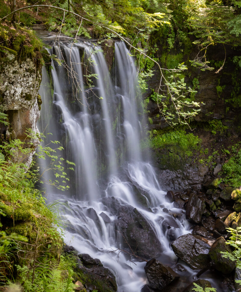 LE FALGOUX : Cascades du Biaguin