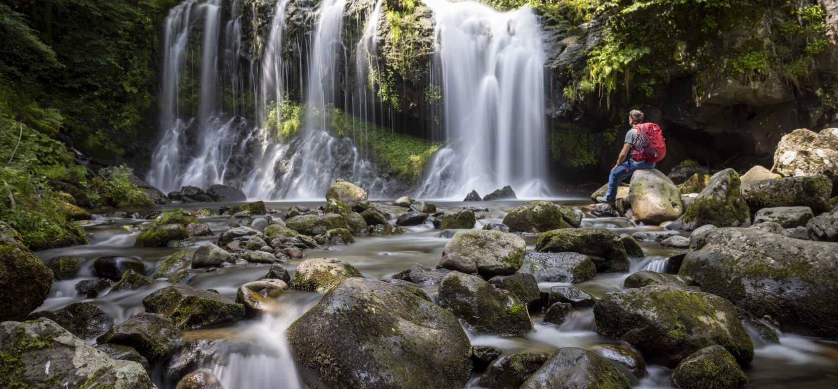 ALBEPIERRE : cascade de Prapsou